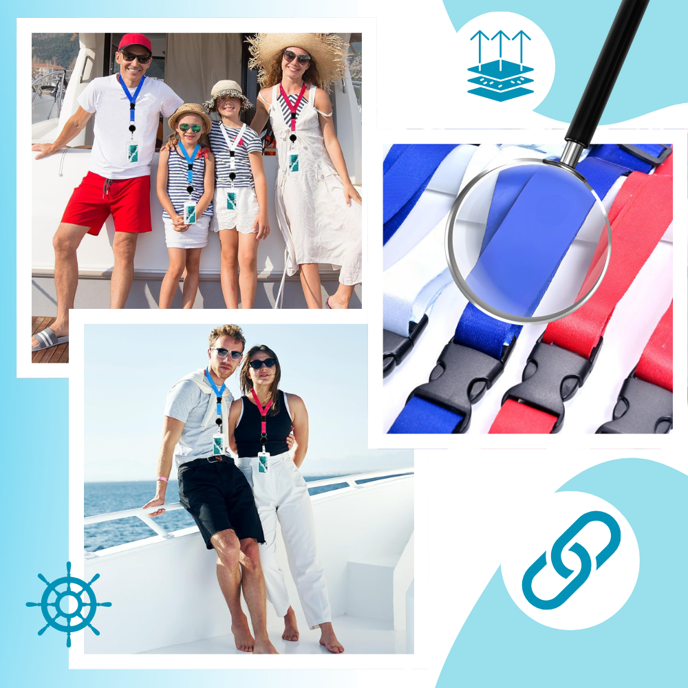 Udtrækkelig Cruise Nøglesnor - Ozerty