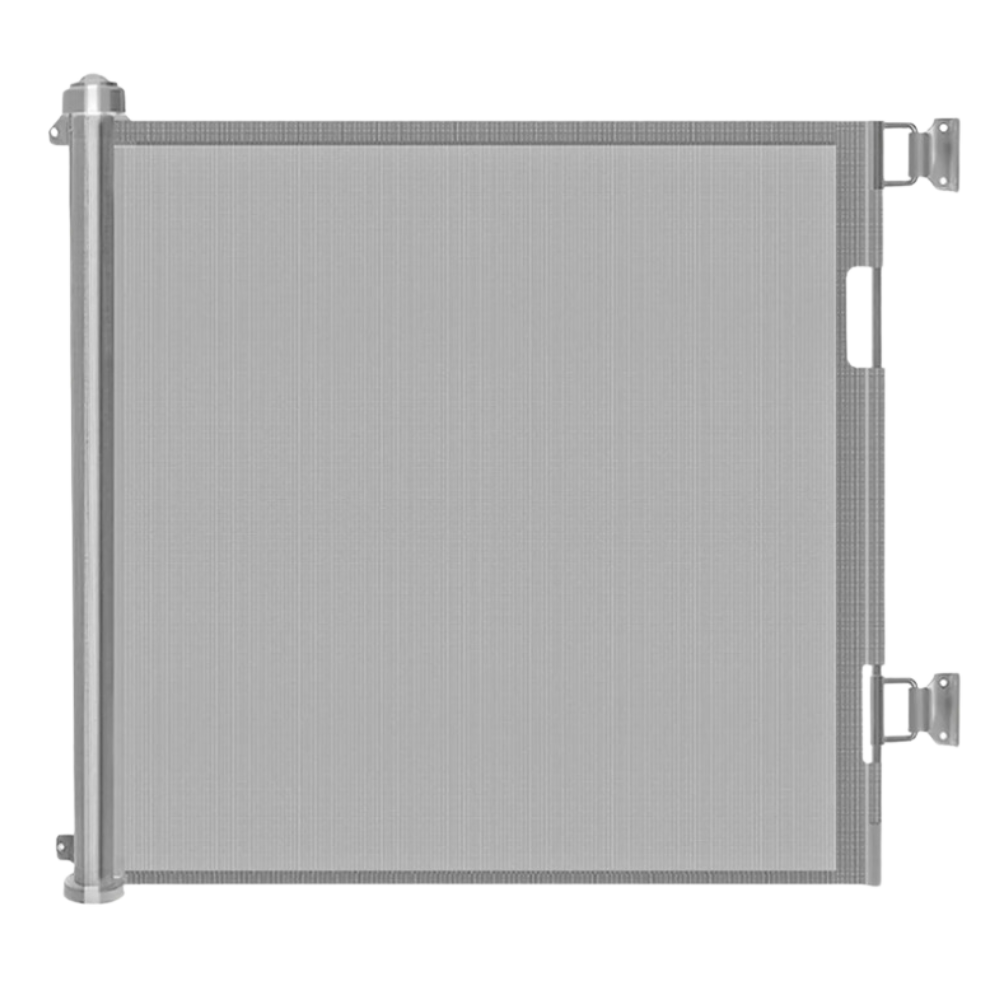 Udtrækkelig robust låge i mesh til kæledyr og babyer
-Grå/86 x 140 cmGrå/86 x 180 cm - Ozerty