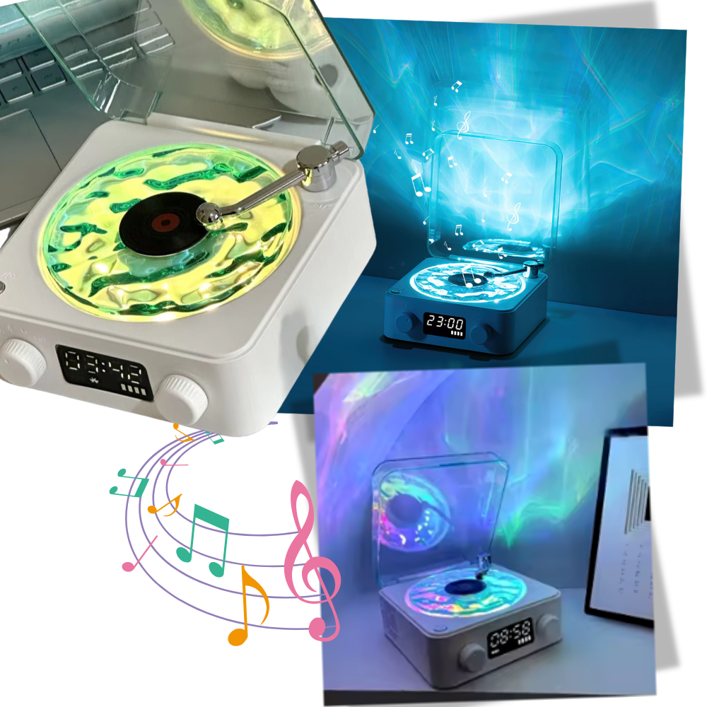 Waves Retro Pladespiller - Ozerty