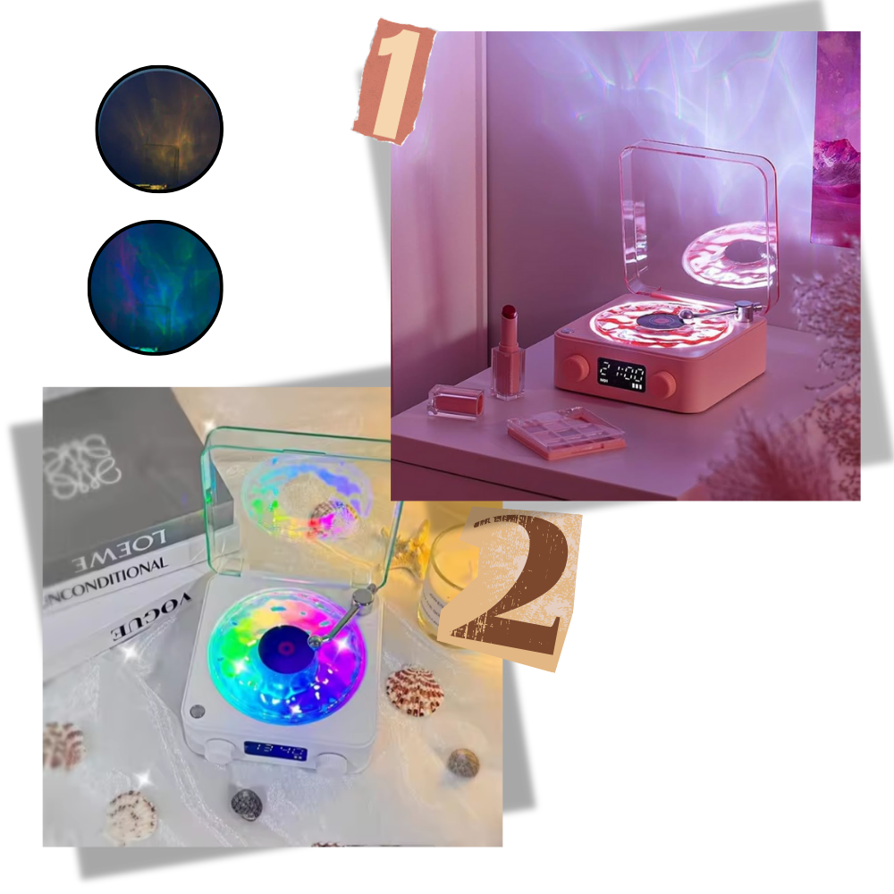 Waves Retro Pladespiller - Ozerty