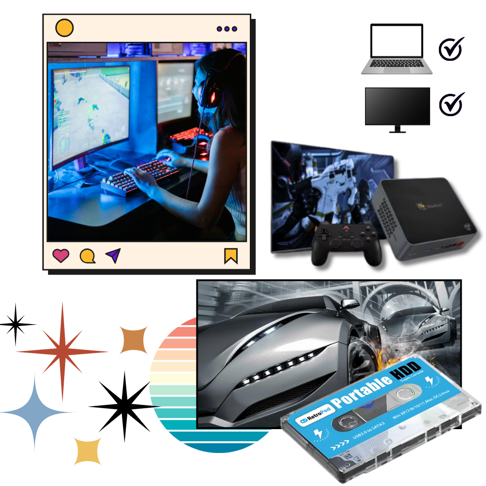 Retro Odyssey Spilkonsol - Ozerty