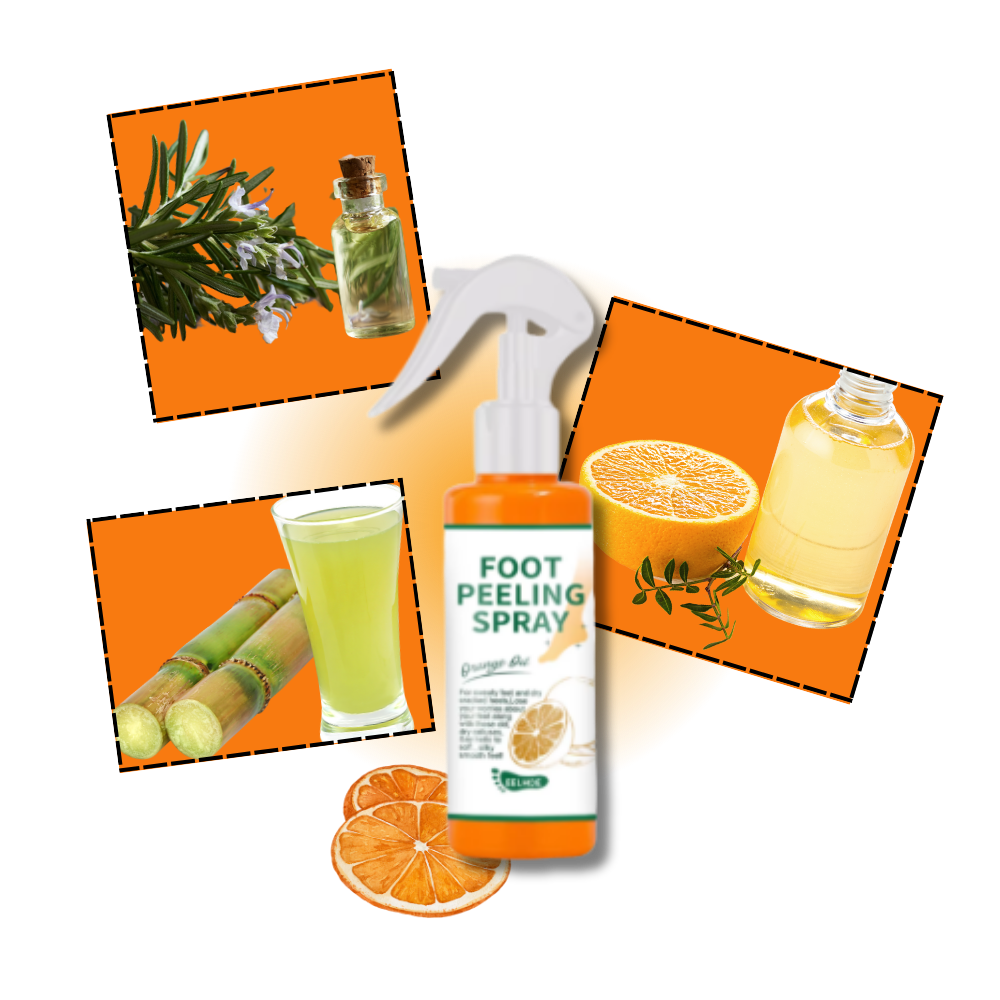 Revitaliserende & Blødgørende Fodspray - Ozerty