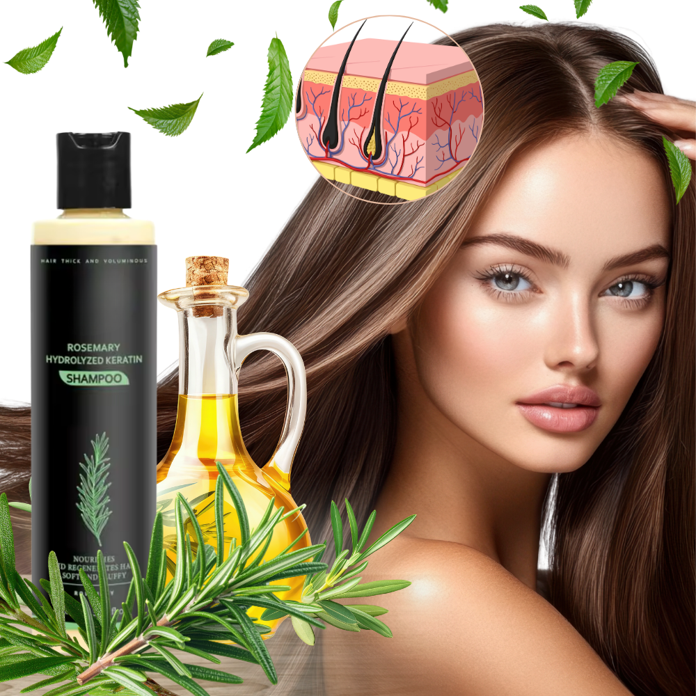 Rosmarin Keratin Shampoo & Balsam - Ozerty