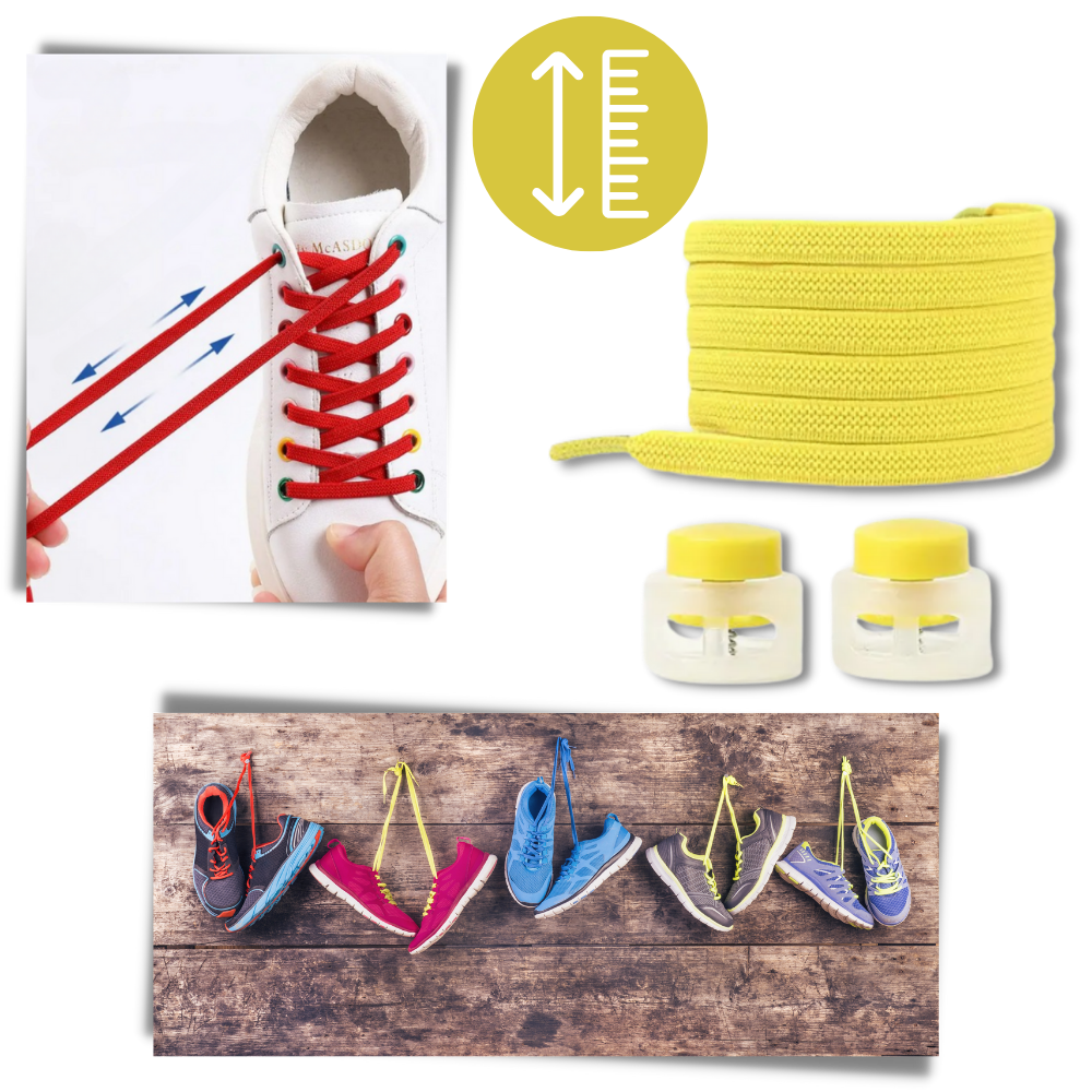 Sikker og moderigtig snørebåndslås
- Ozerty