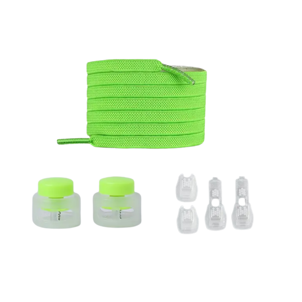 Sikker og moderigtig snørebåndslås
-Æblegrøn - Ozerty