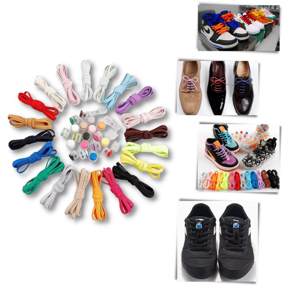 Sikker og moderigtig snørebåndslås
- Ozerty