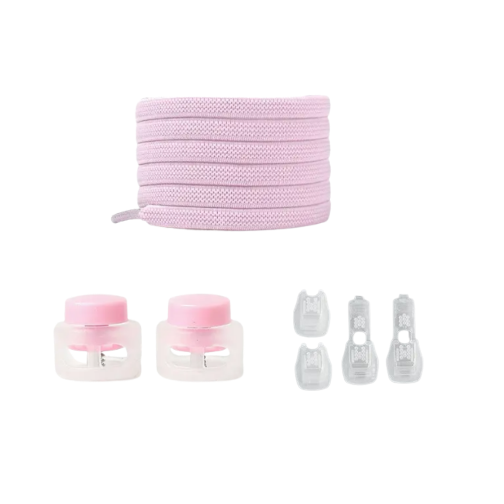 Sikker og moderigtig snørebåndslås
-Pink - Ozerty