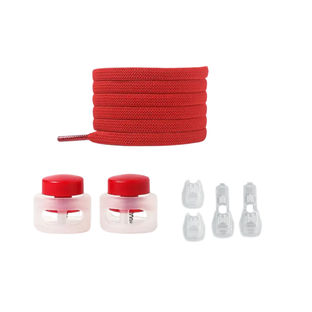 Sikker og moderigtig snørebåndslås
-Rosenrød - Ozerty