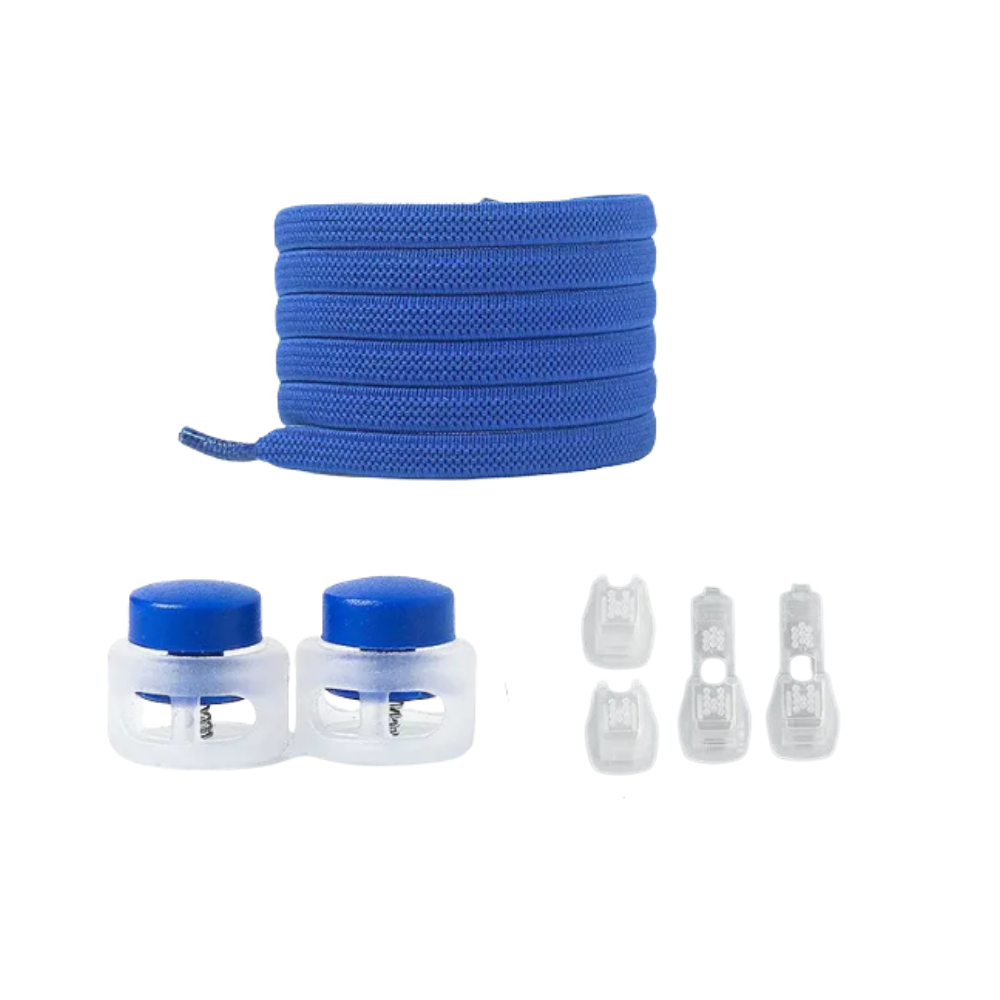 Sikker og moderigtig snørebåndslås
-Blå - Ozerty