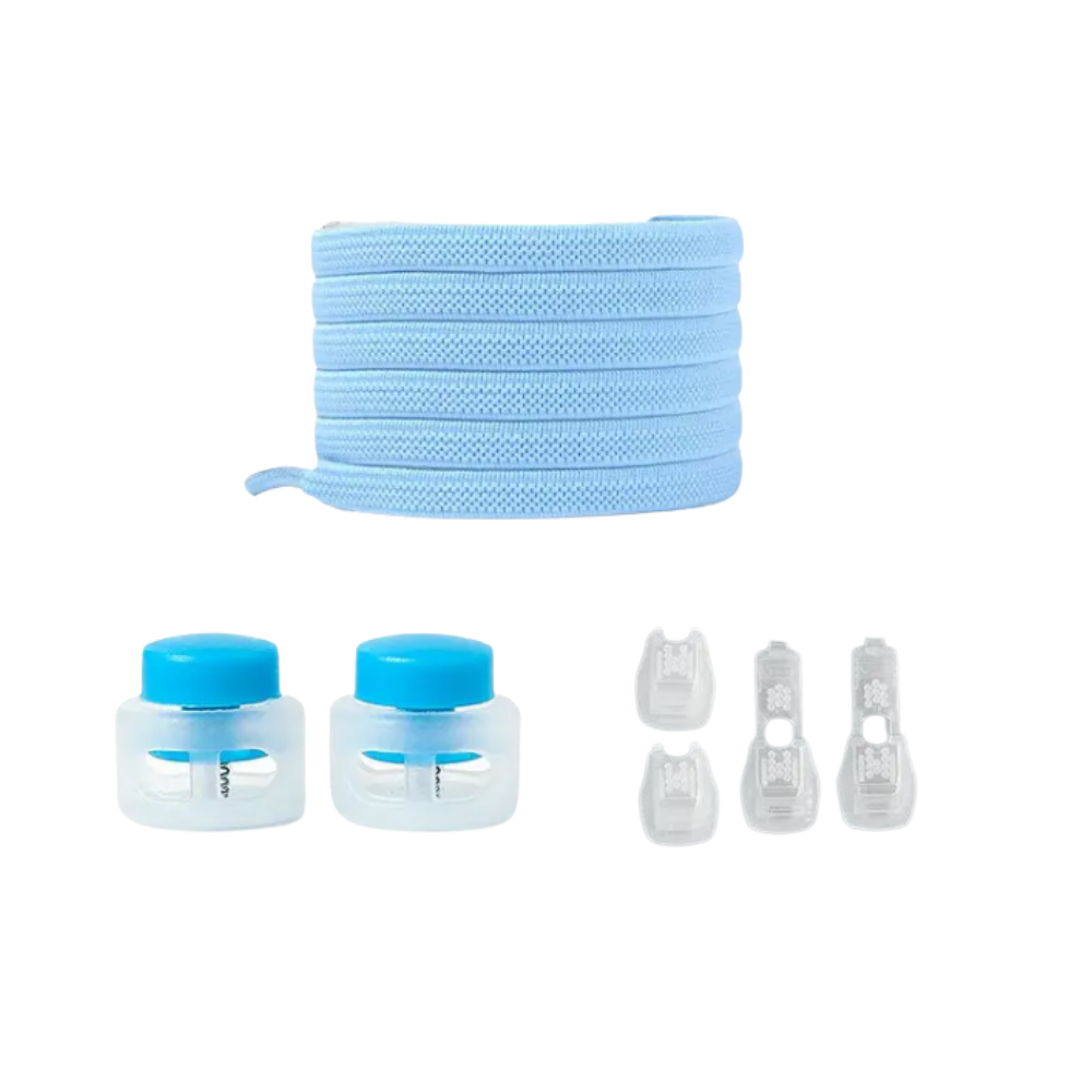 Sikker og moderigtig snørebåndslås
-Himmelblå - Ozerty