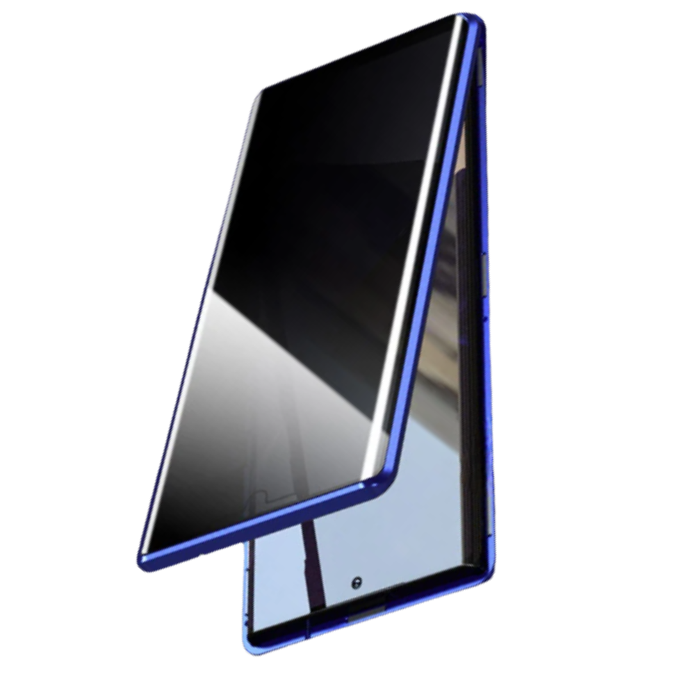 Samsung Mobilcover & Privatlivsglas -Blå - Ozerty