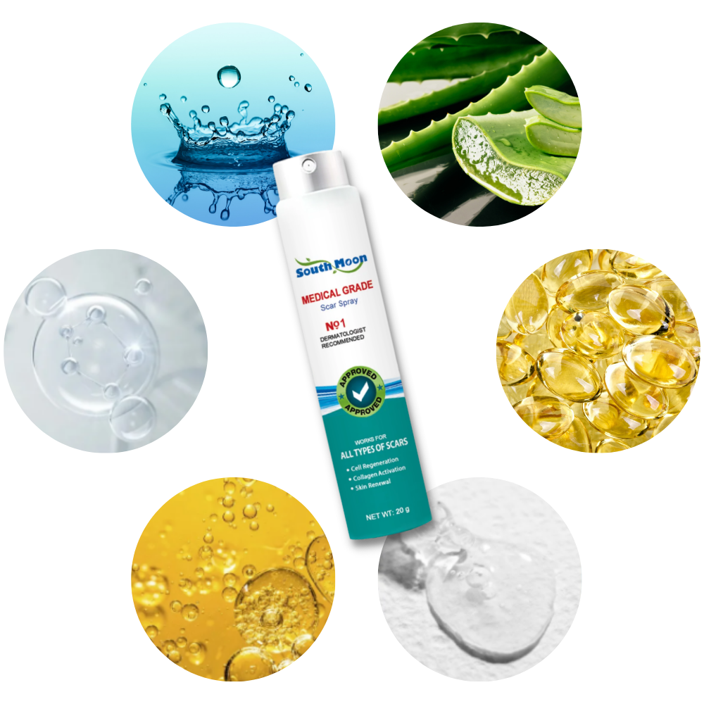 Spraybehandling til fjernelse af ar
- Ozerty