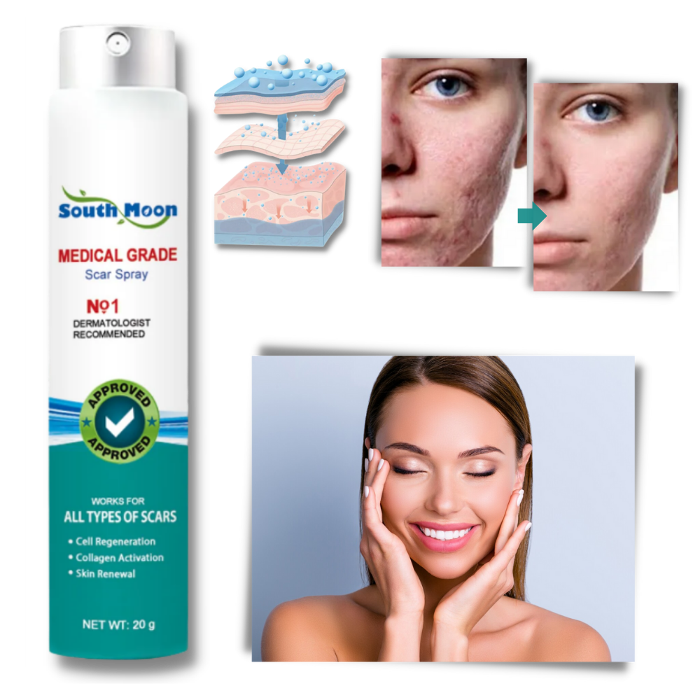 Spraybehandling til fjernelse af ar
- Ozerty