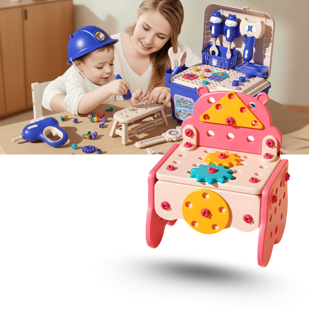 Skruepuslespil til Børn - Ozerty