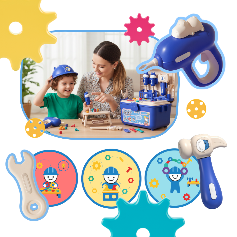 Skruepuslespil til Børn - Ozerty