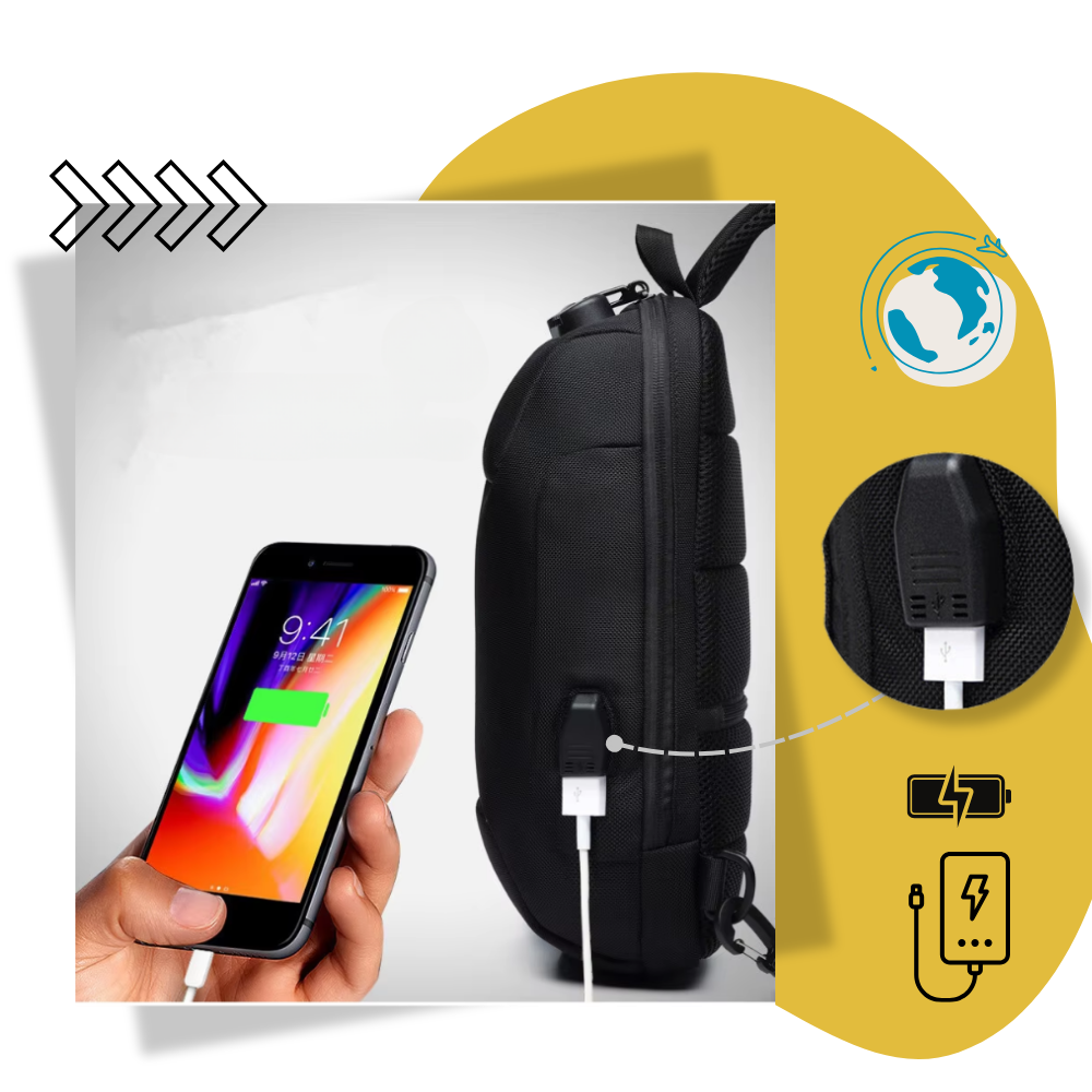 Sikker Crossbody Taske - Ozerty