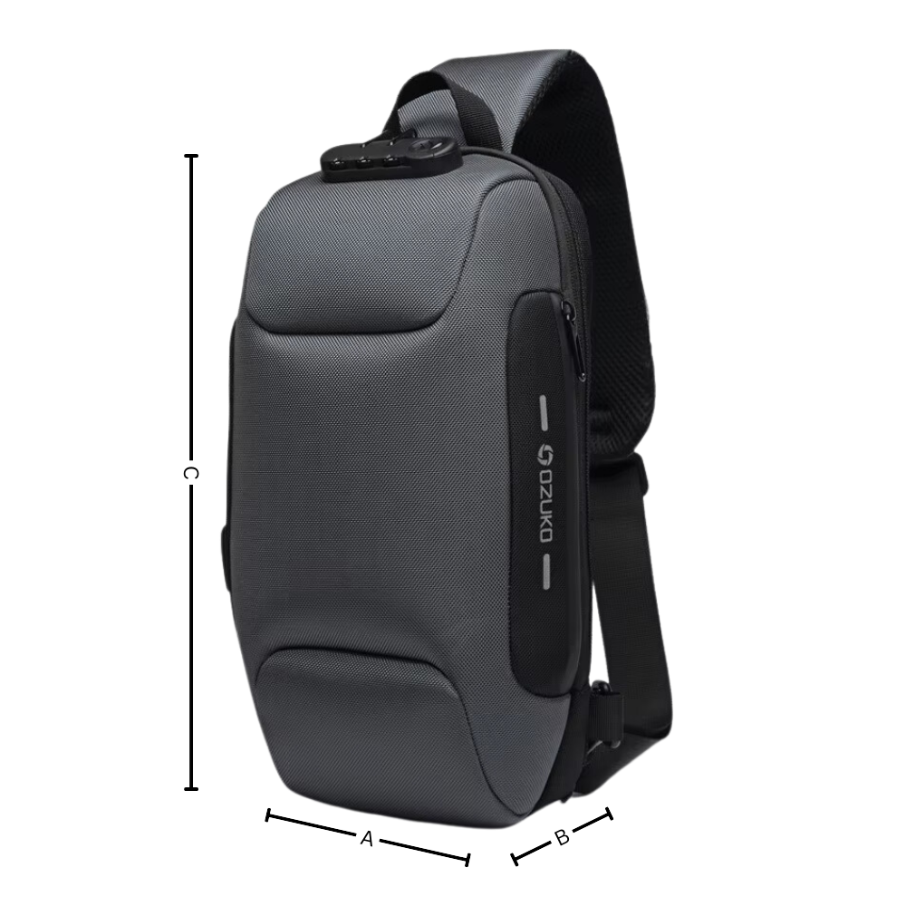 Sikker Crossbody Taske - Ozerty