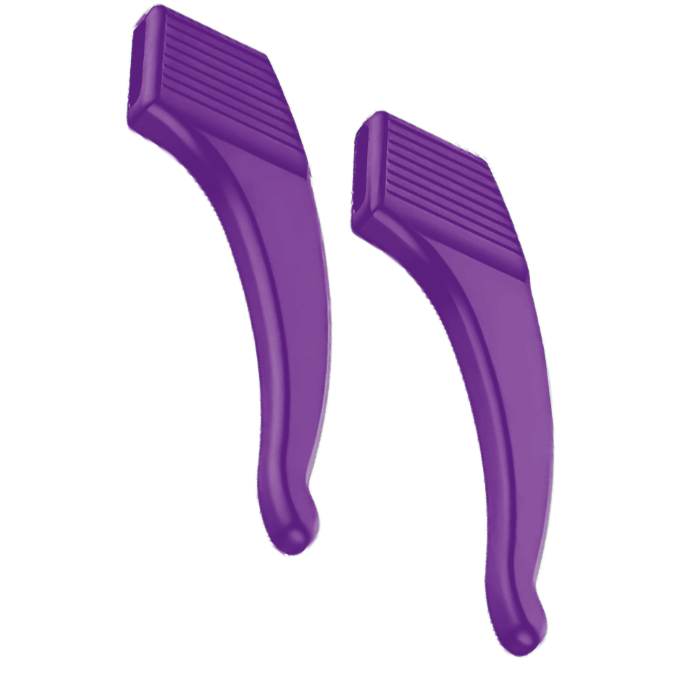 Sikre Brillepuder til Brillestænger -Lilla - Ozerty