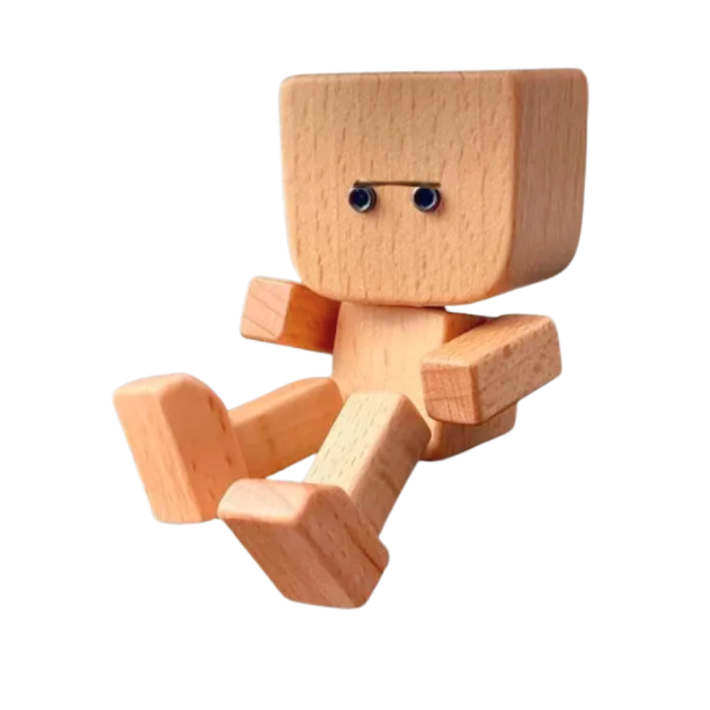 Rystende Finurlig Bobblehead-Figur -Fladt Ansigt - Ozerty