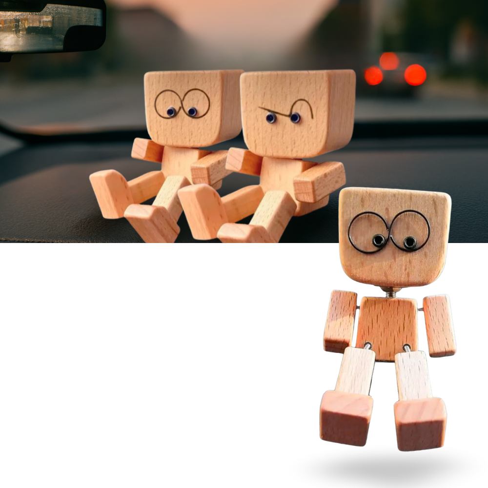 Rystende Finurlig Bobblehead-Figur - Ozerty