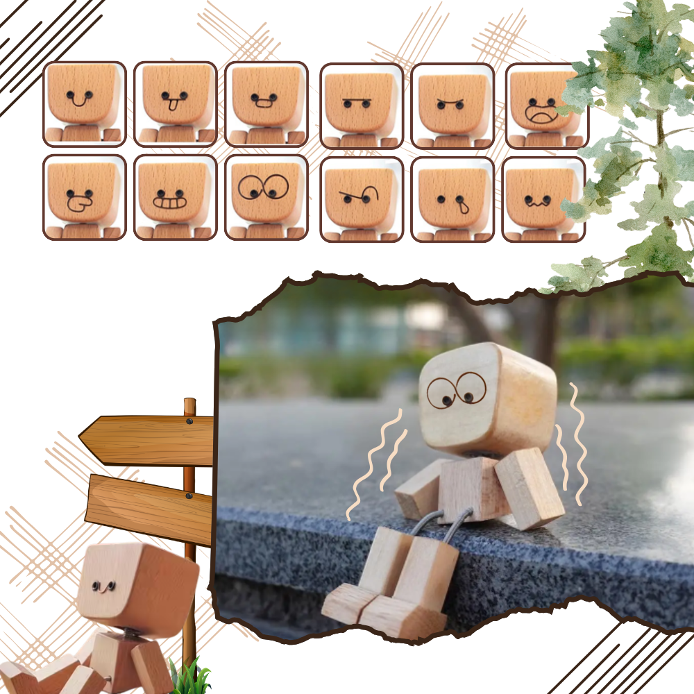 Rystende Finurlig Bobblehead-Figur - Ozerty