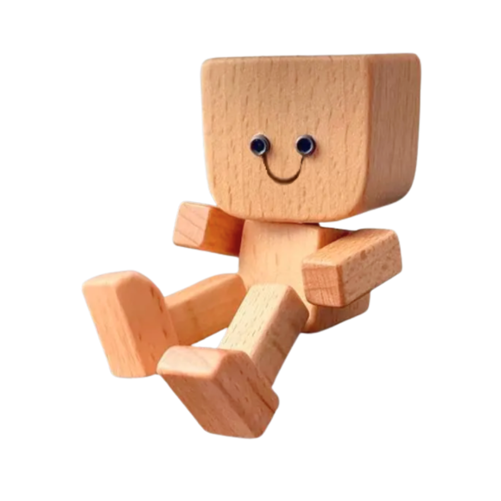 Rystende Finurlig Bobblehead-Figur -Smilende Ansigt - Ozerty