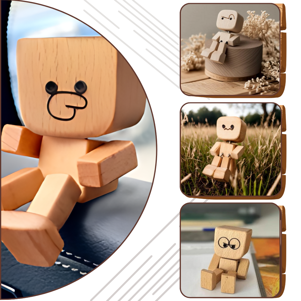 Rystende Finurlig Bobblehead-Figur - Ozerty