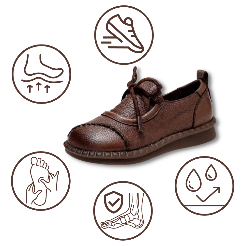 Stødabsorberende Loafers med plateausål
- Ozerty