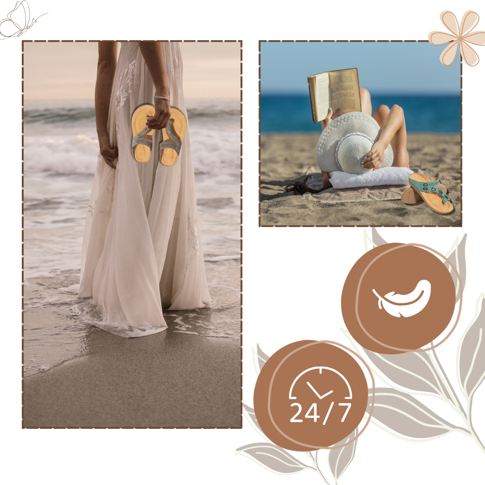 Stødabsorberende ortopædiske sandaler
- Ozerty