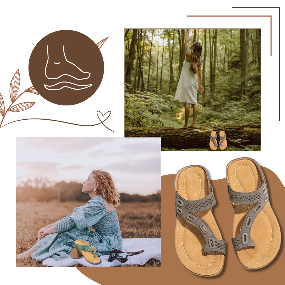 Stødabsorberende ortopædiske sandaler
- Ozerty