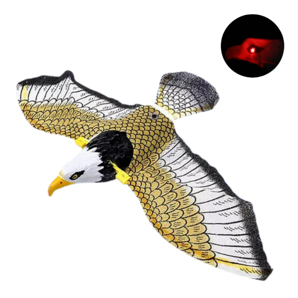 Kattelegetøj med imiteret flyvende fugl
-Ørn Let Musik - Ozerty