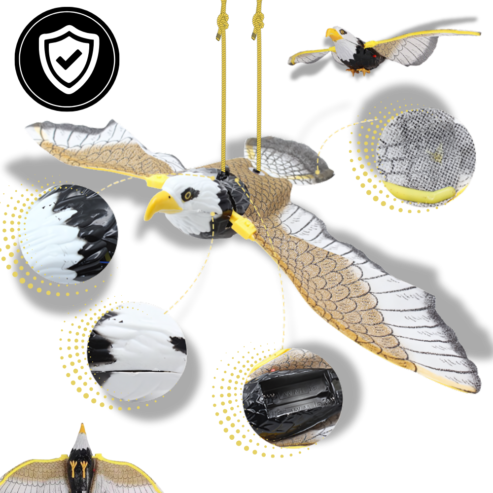 Kattelegetøj med imiteret flyvende fugl
- Ozerty