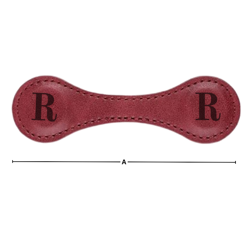 Elegant personligt magnetisk bogmærke i læder
- Ozerty