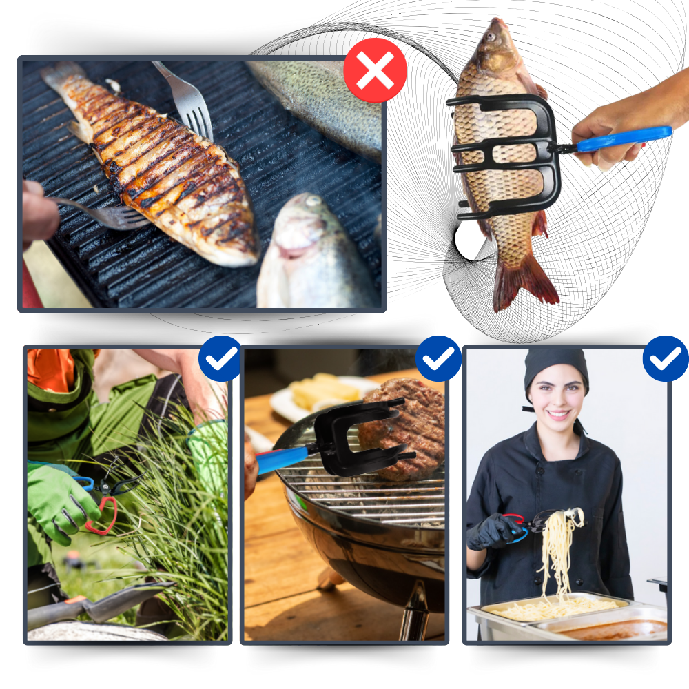 Skridsikkert fiskegriberedskab
- Ozerty