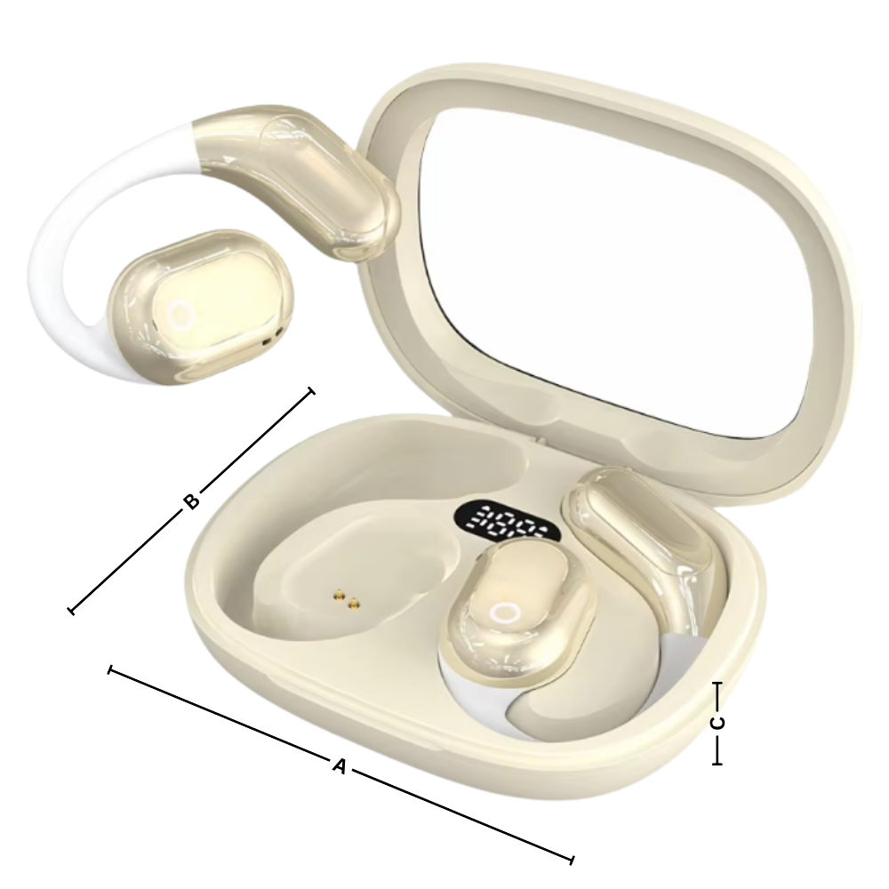 Smart AI-oversættelses-høretelefoner - Ozerty