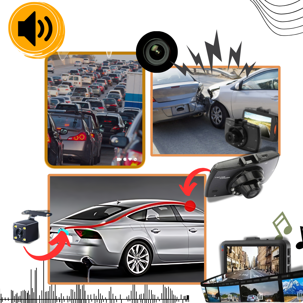 Smart HD 1080p Bilkamera
- Ozerty