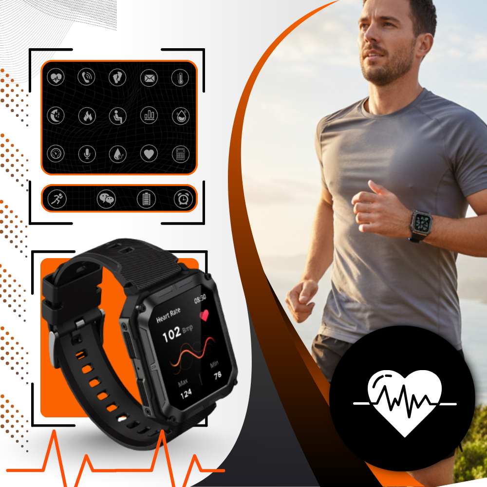 Smart Taktisk Armor Ur - Ozerty