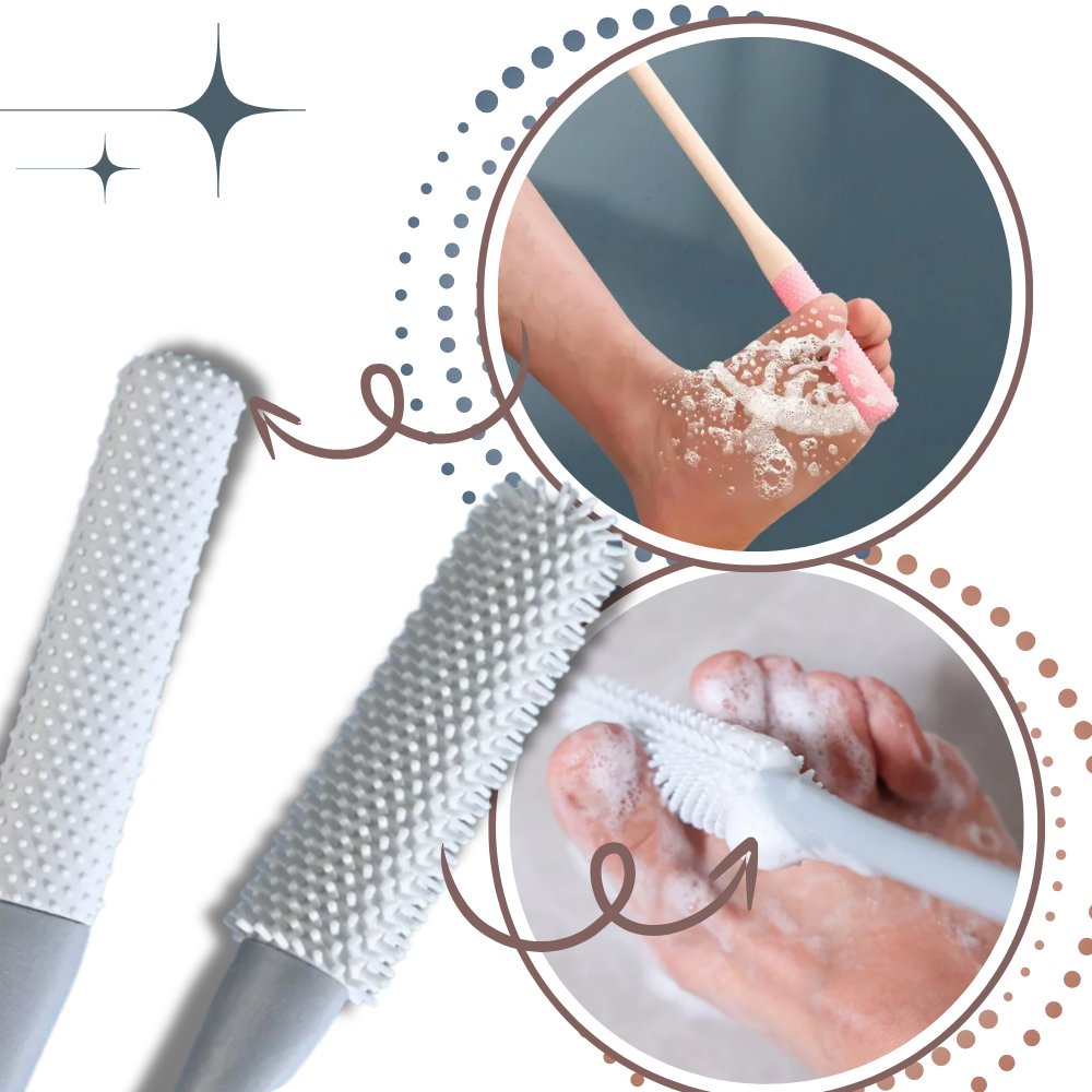 Fodbørste med bløde børstehår
- Ozerty