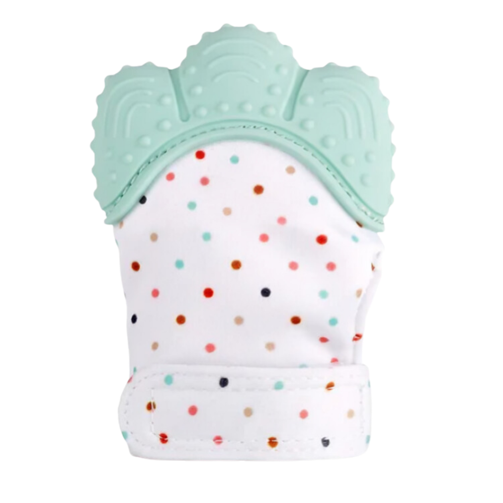 Lindrende vante til tandfrembrud
-Lysegrøn - Ozerty