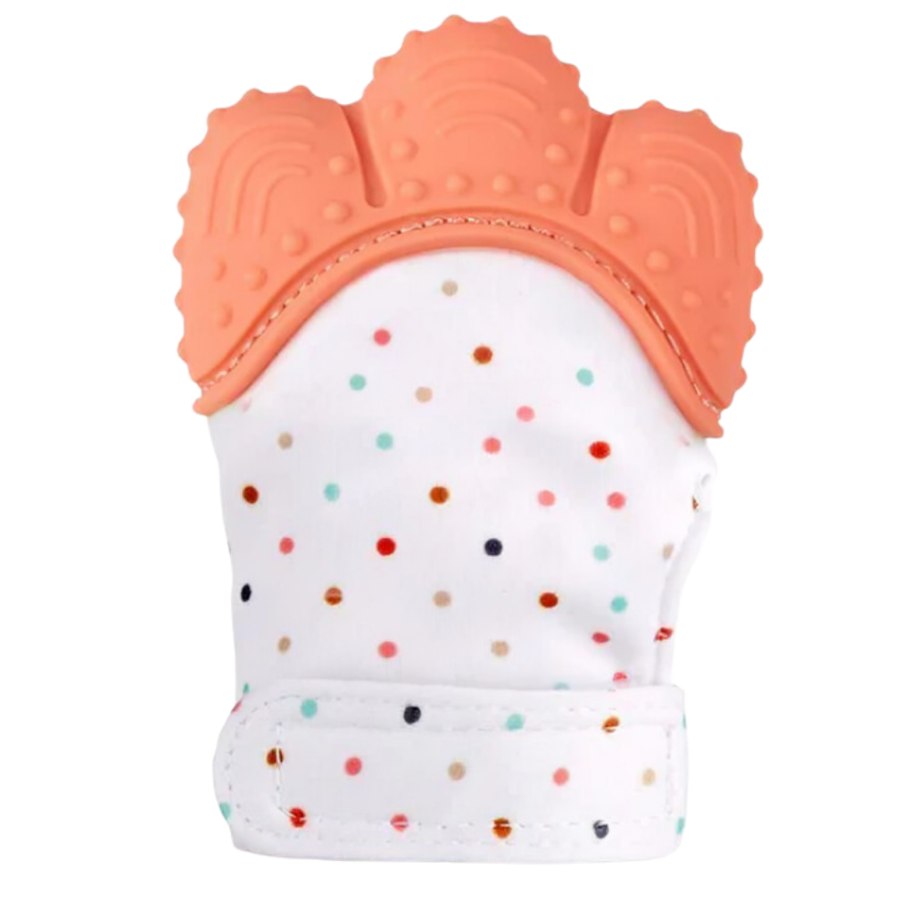 Lindrende vante til tandfrembrud
-Orange - Ozerty