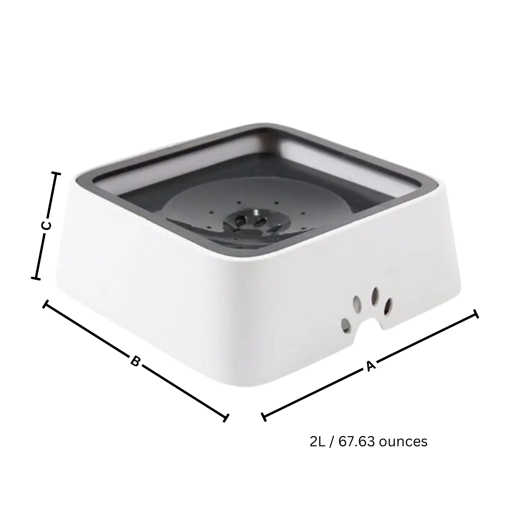 Spildfri Vandskål Til Hunde - Ozerty