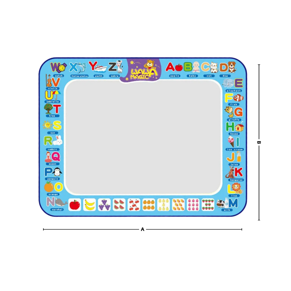 Stimulerende tegnetavle med vand
- Ozerty