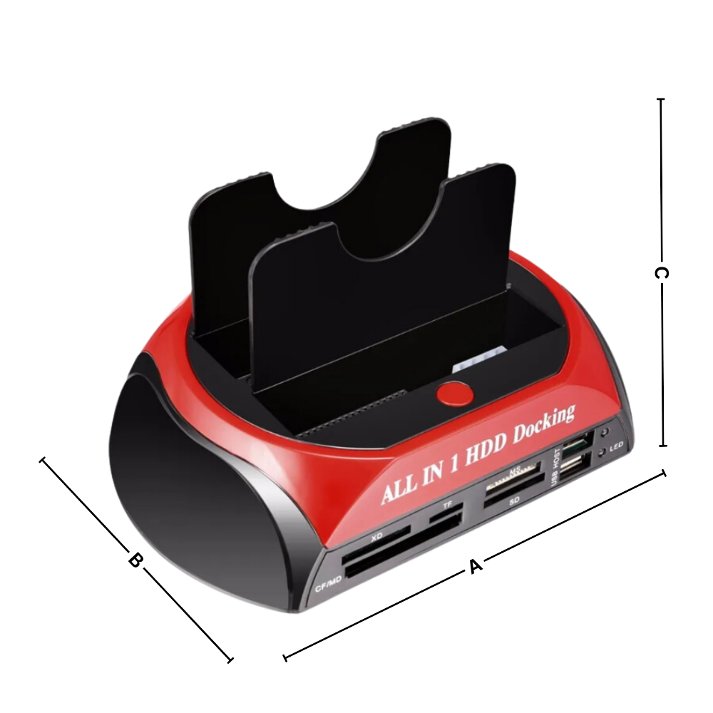 Strømlinet datahåndtering HBD-dockingstation
- Ozerty
