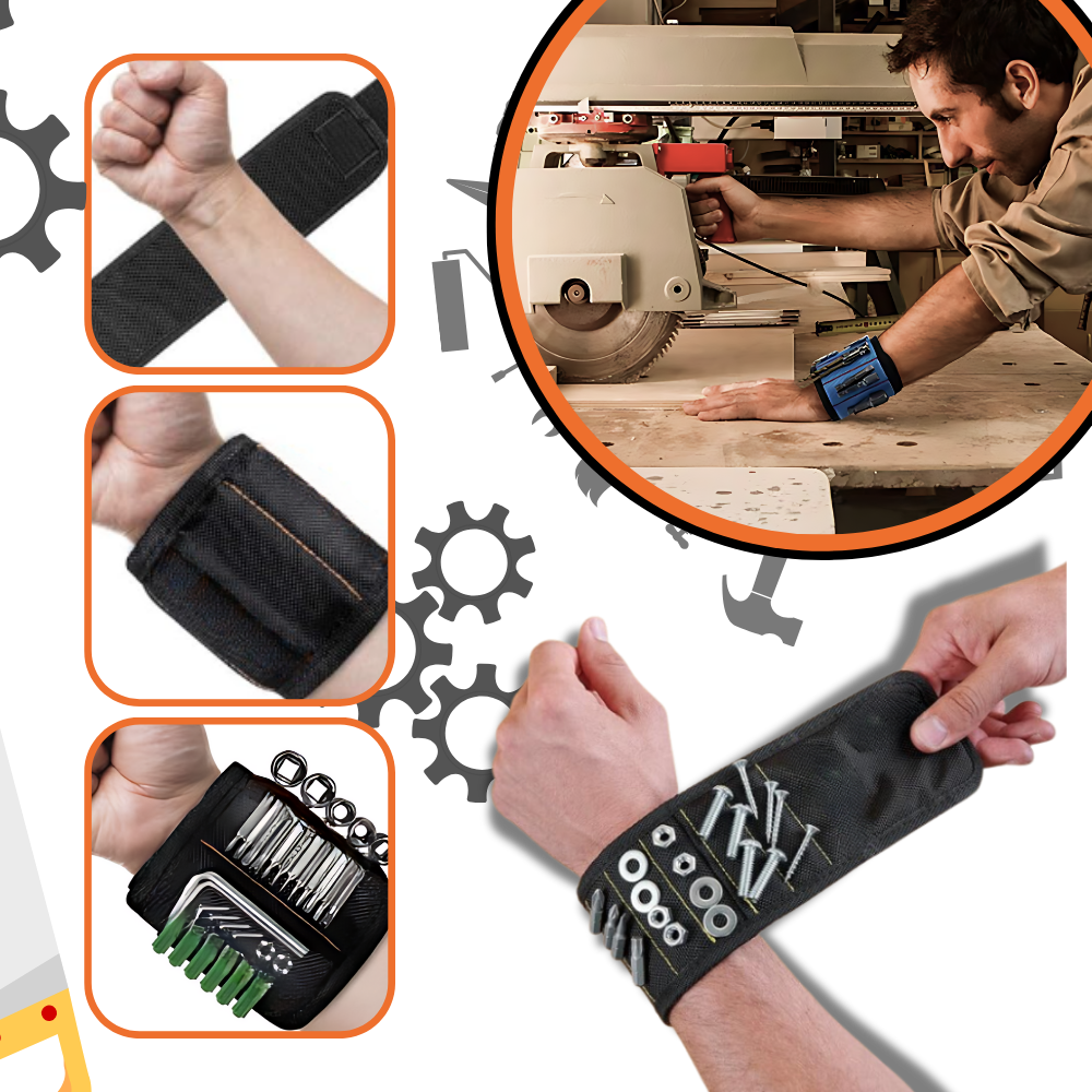 Kraftige magnetiske håndledsbånd af Oxford-stof
- Ozerty