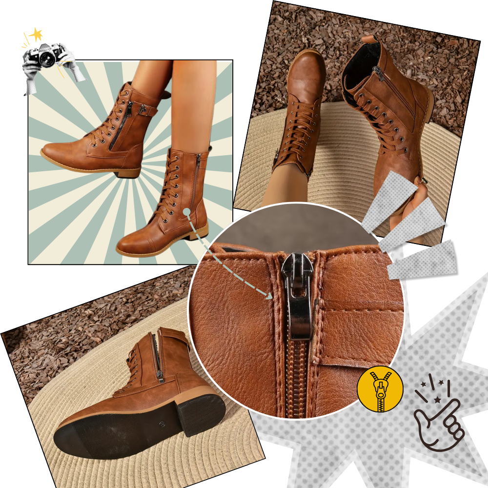 Stilfulde Skridsikre Vandrestøvler - Ozerty