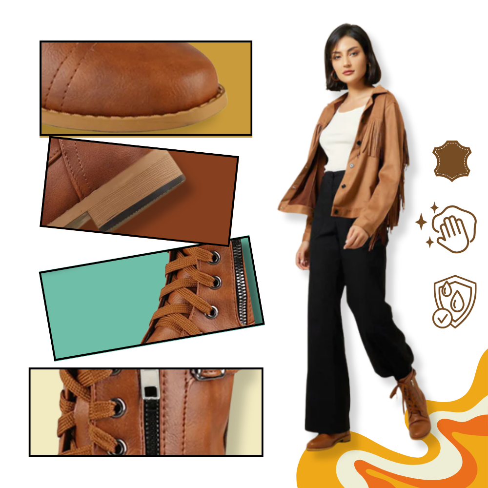 Stilfulde Skridsikre Vandrestøvler - Ozerty