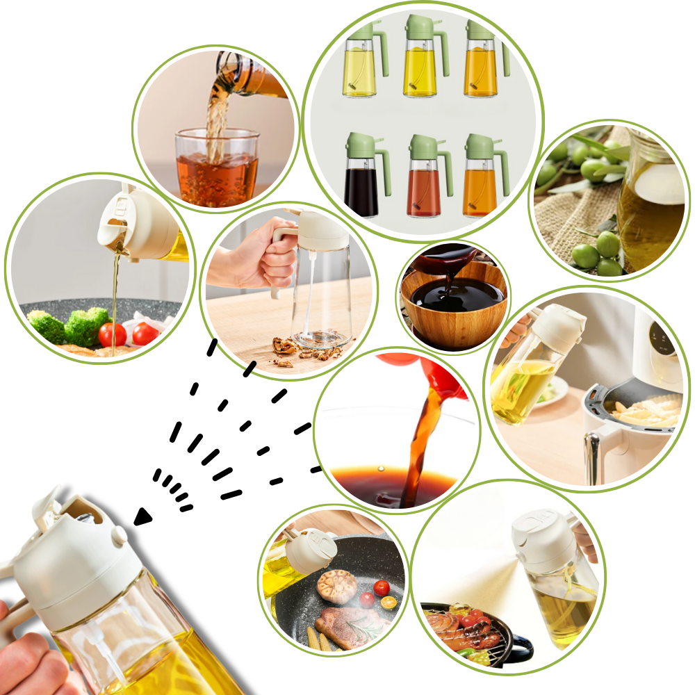 Stilfuld Dispenser til Oliekontrol
- Ozerty