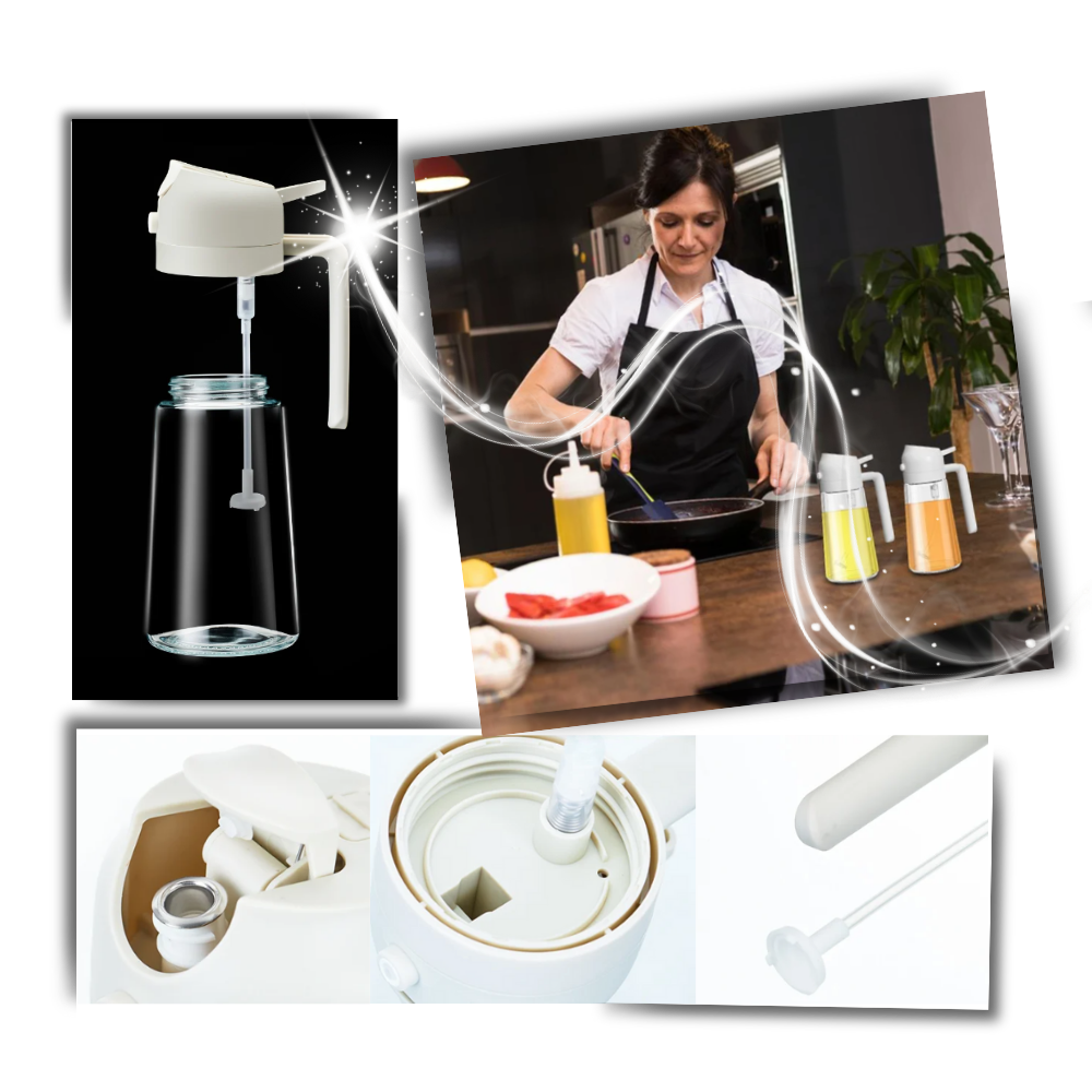 Stilfuld Dispenser til Oliekontrol
- Ozerty