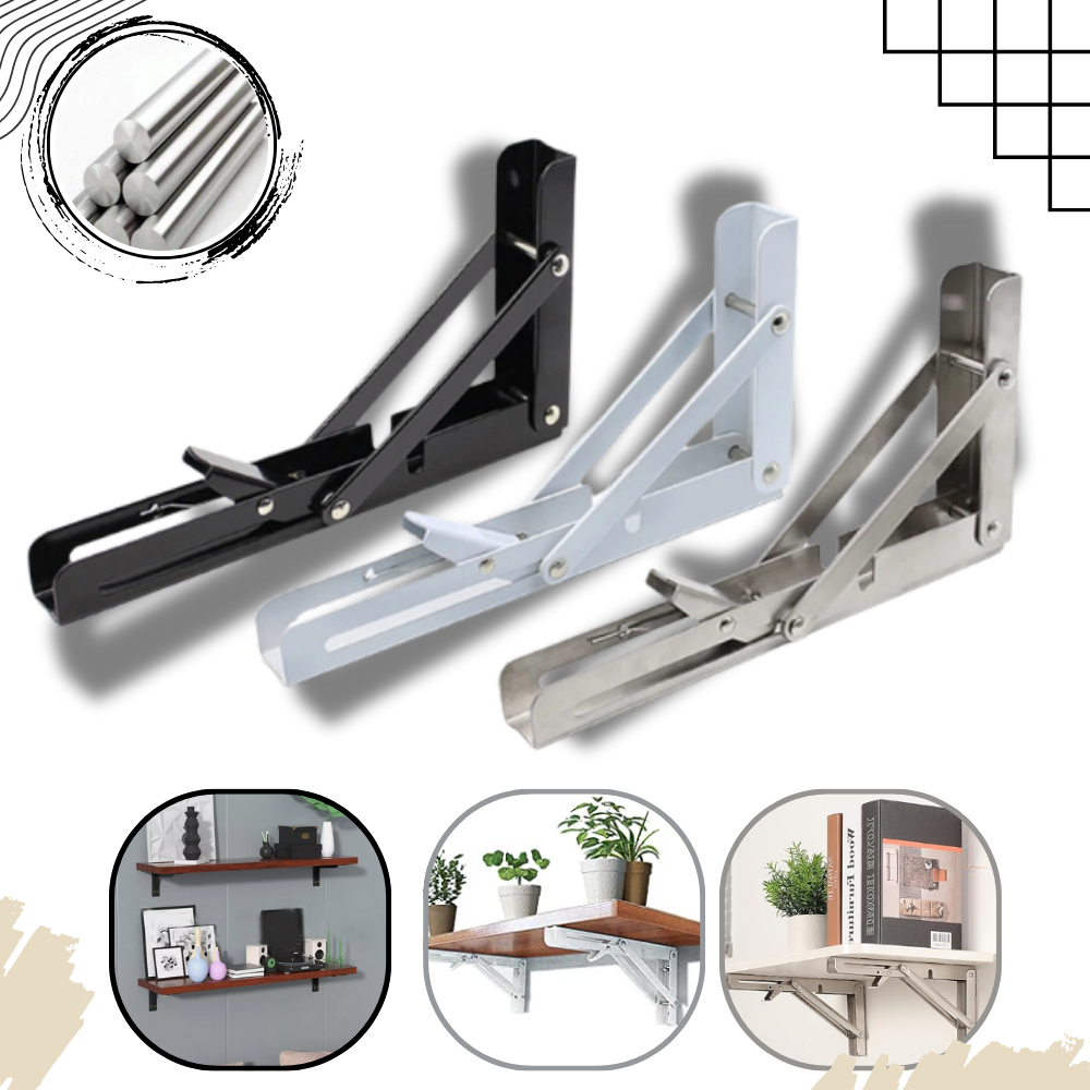 Stilfuldt vægmonteret foldebord - Ozerty