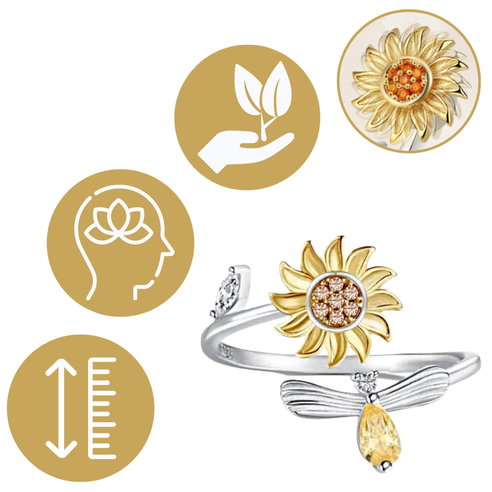 Ring med solsikke-spinner
- Ozerty